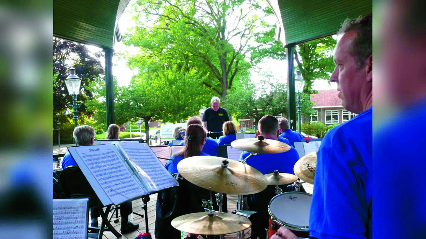 foto Driland Bigband optreden Overdinkel