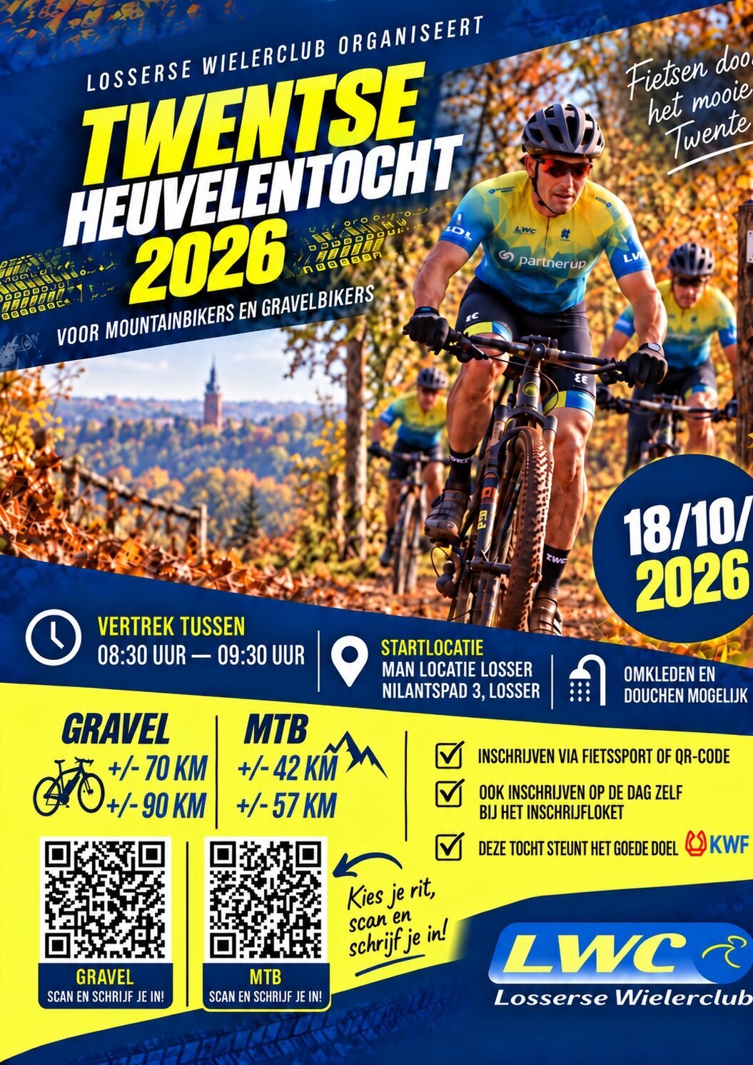 Persbericht LWC Twentse Heuvelen Tocht 2026